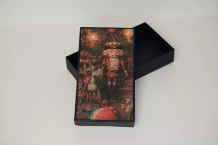 Коробка крышка-дно с полноцветной печатью