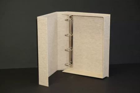 Коробка-папка с кольцевым механизмом